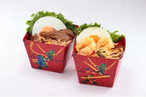 パワーアップ塩焼きそば エビマヨ／パワーアップチャーハン BBQビーフ