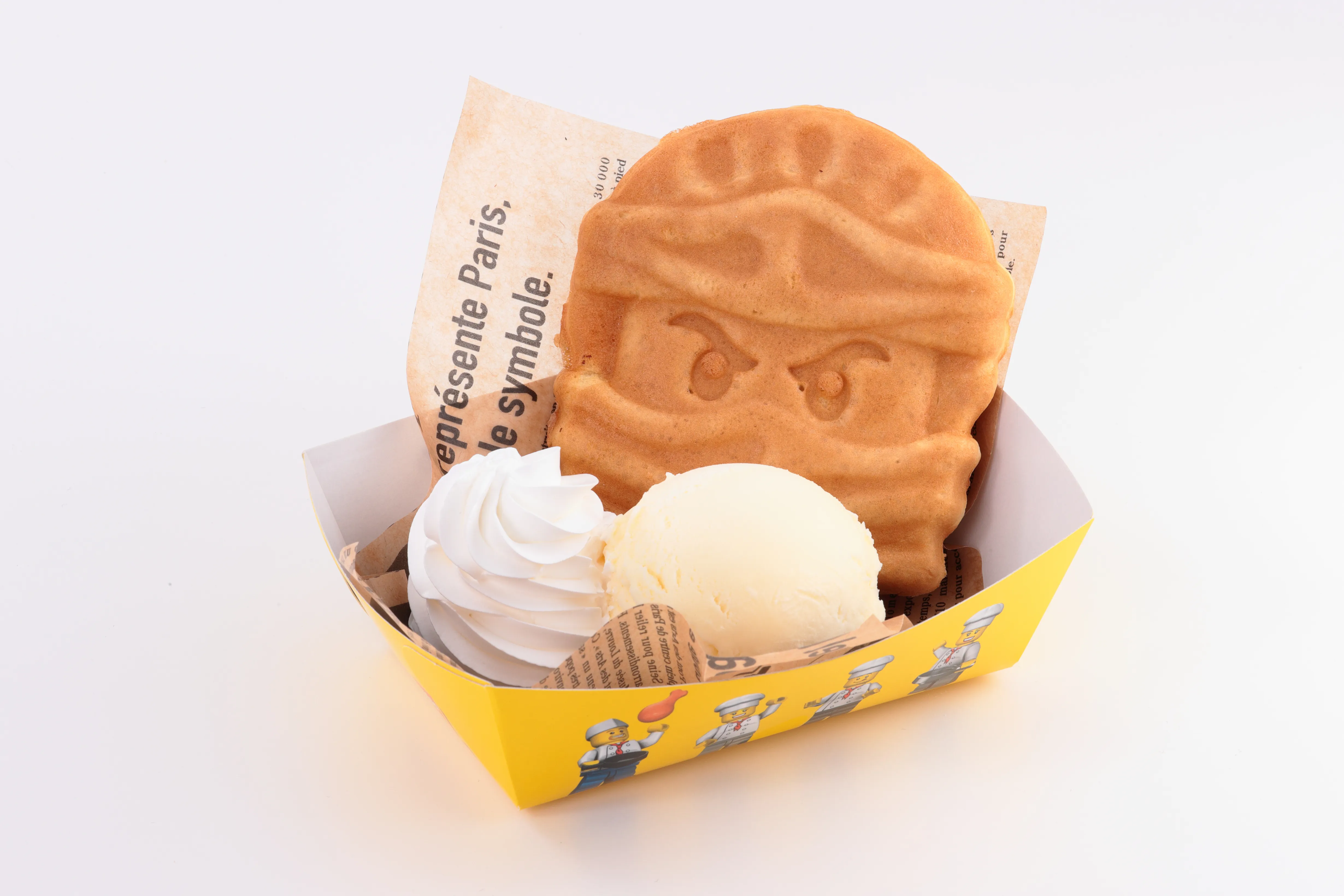 Ninja Waffle Icecream