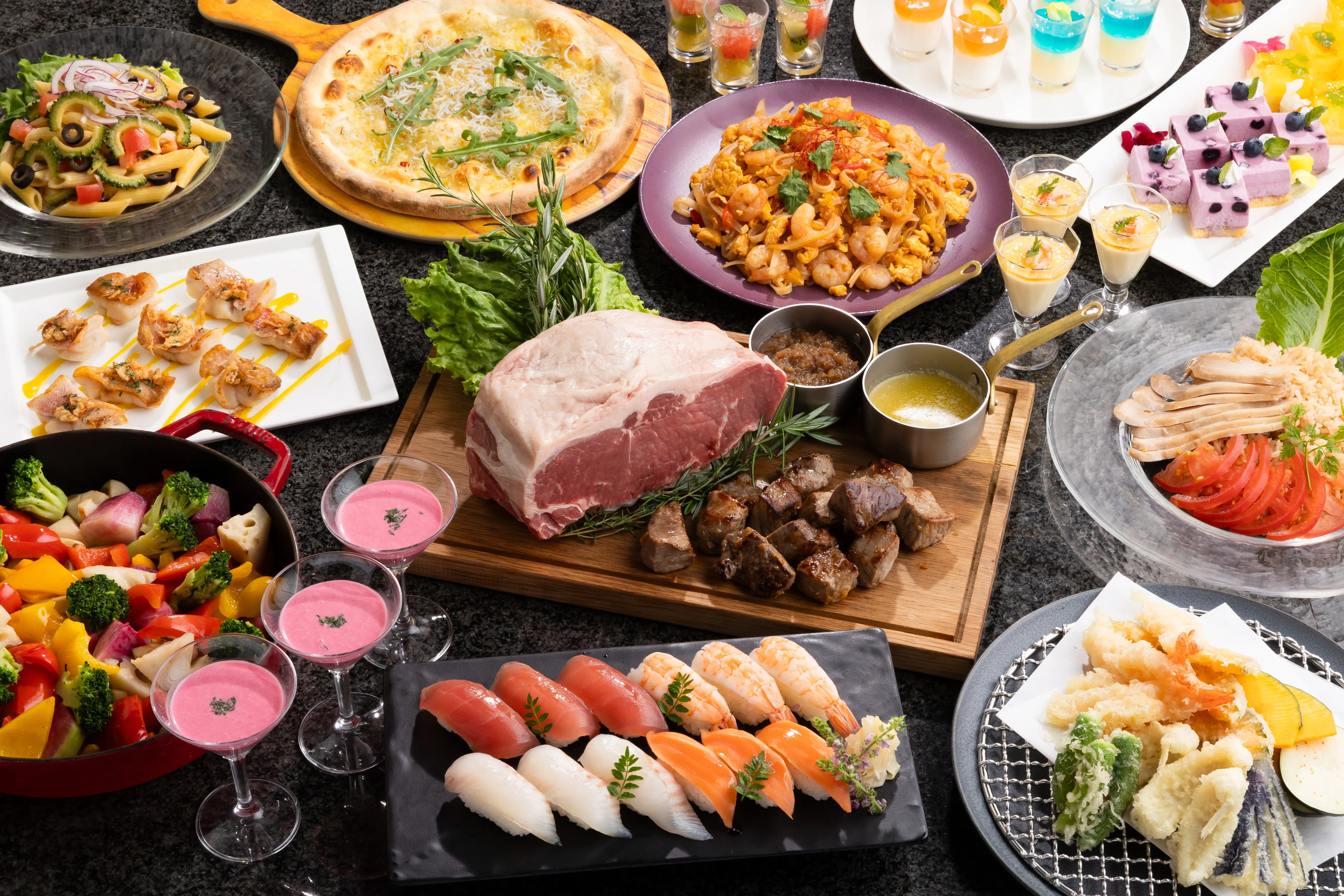 ホテルレストランブッフェ イメージ