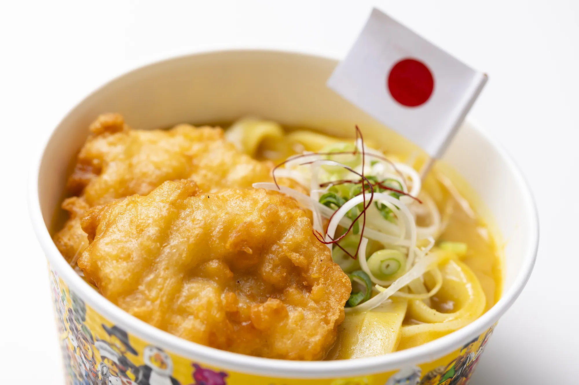 Chicken Tempura Curry Kishimen (Japan)