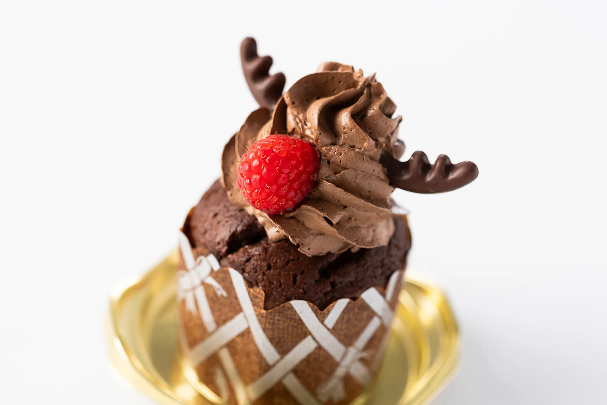 Christmas Limited Reindeer Chocolate Muffin