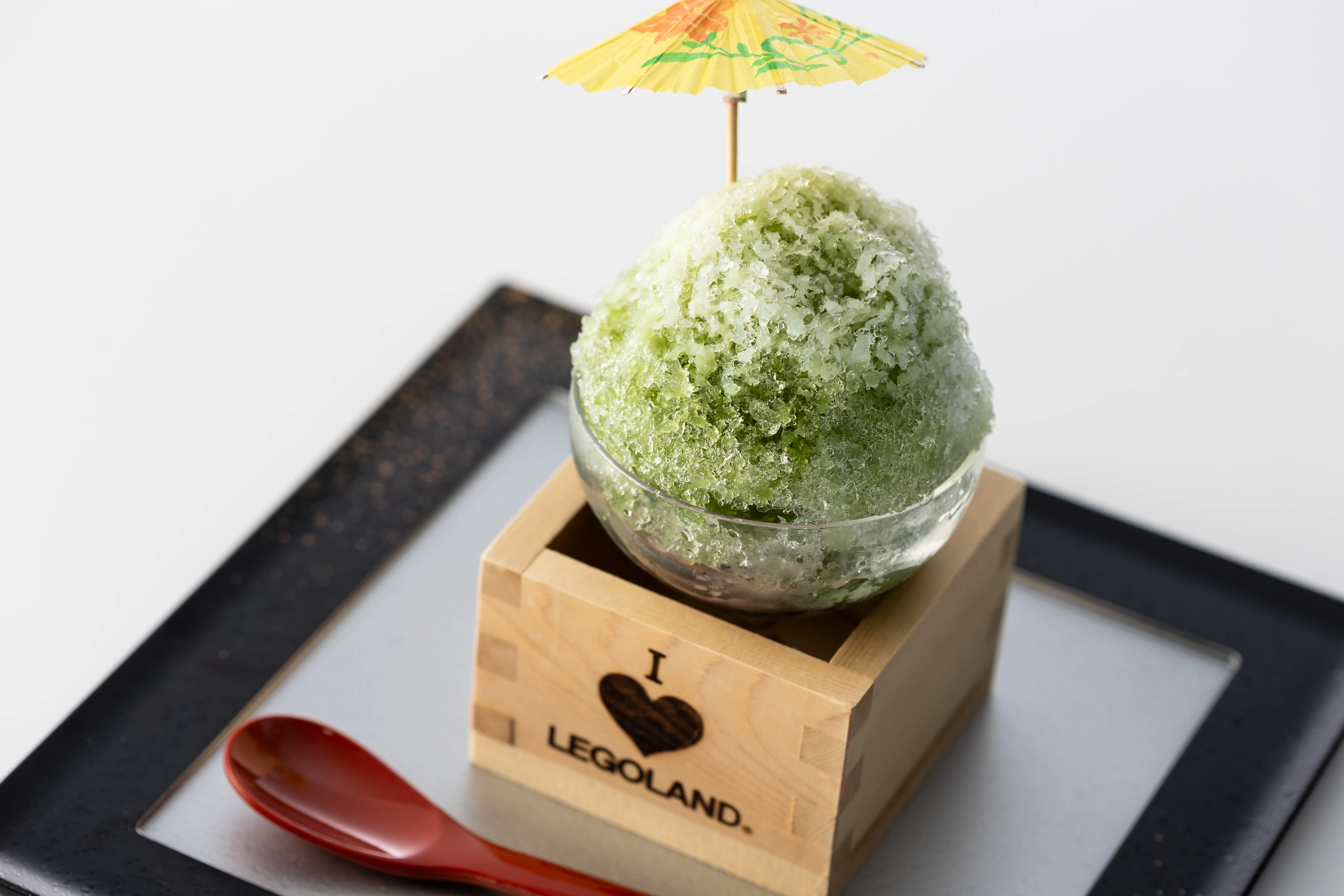 Condensed Milk Matcha Shaved Iced