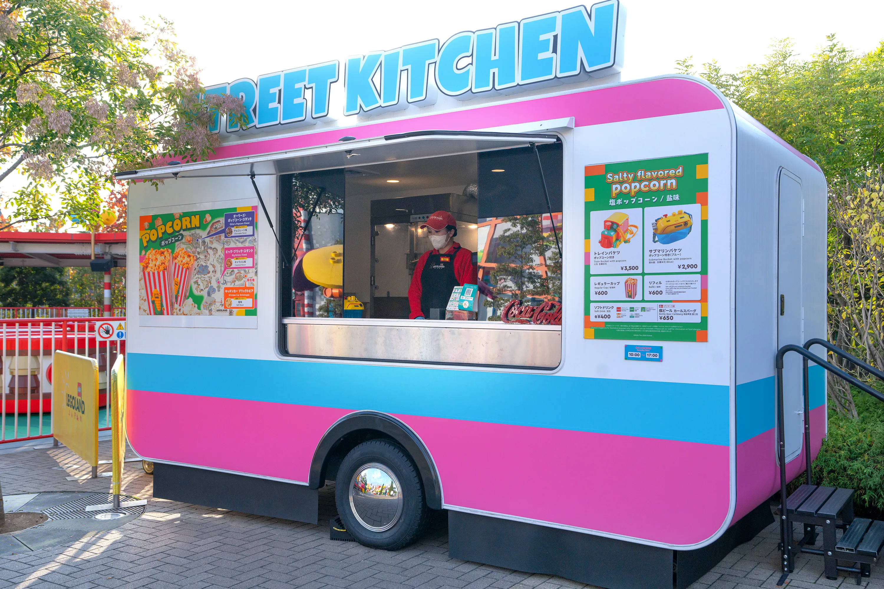 キッチンカーブリックトピア・ポップコーンの写真