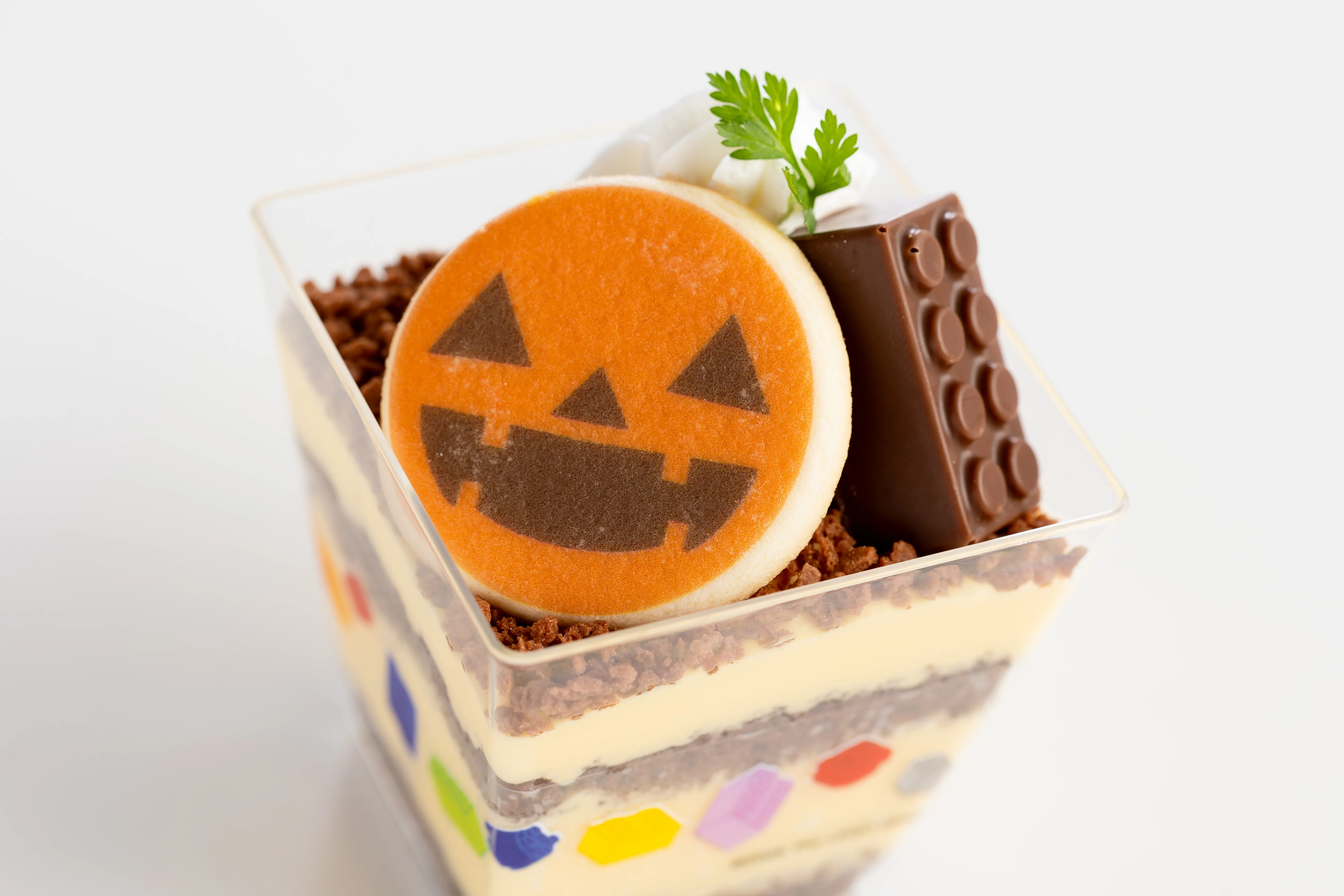 Jack O' Lantern Pumpkin Tiramisu