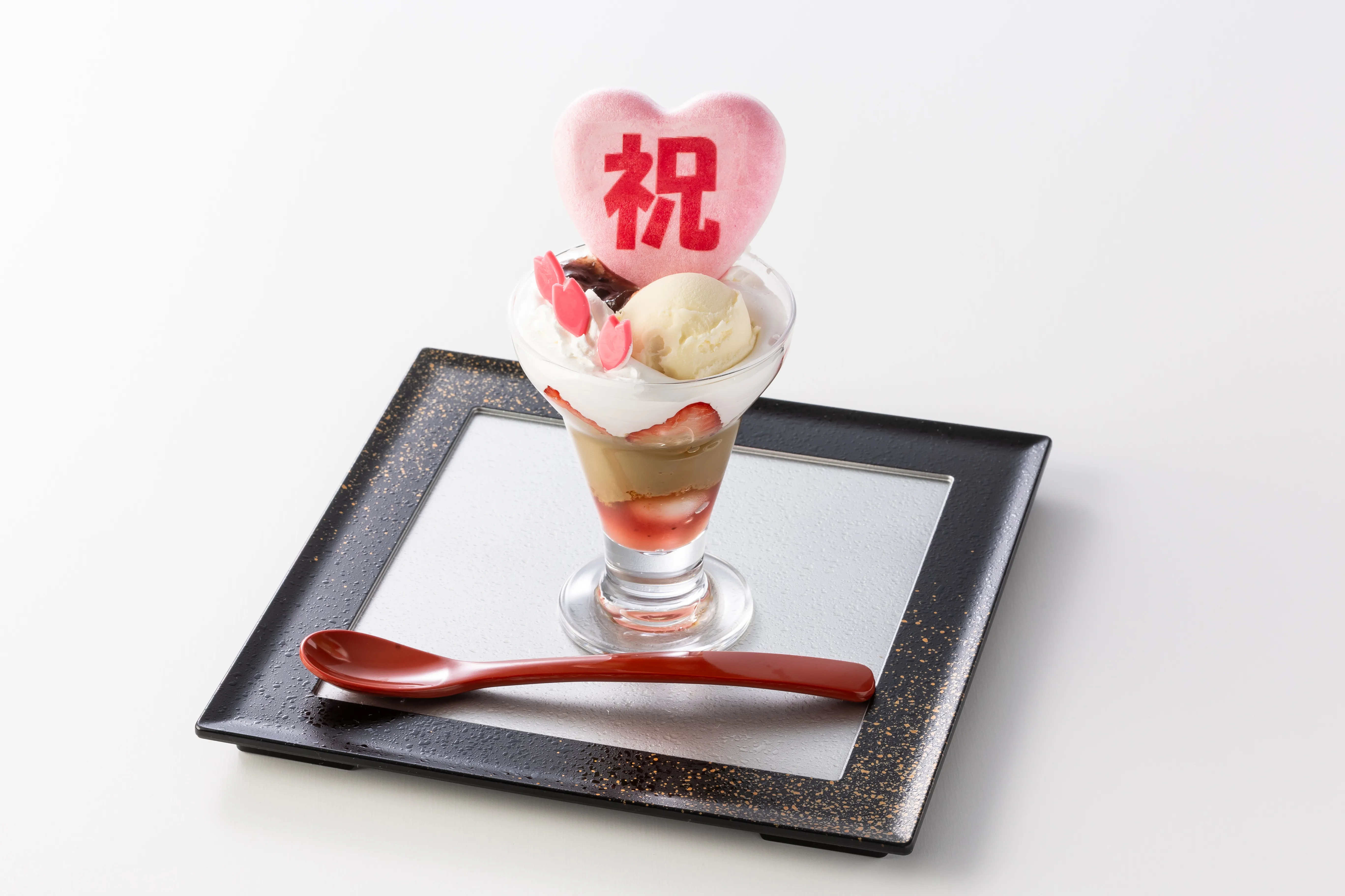 Japanese Style Strawberry Parfait
