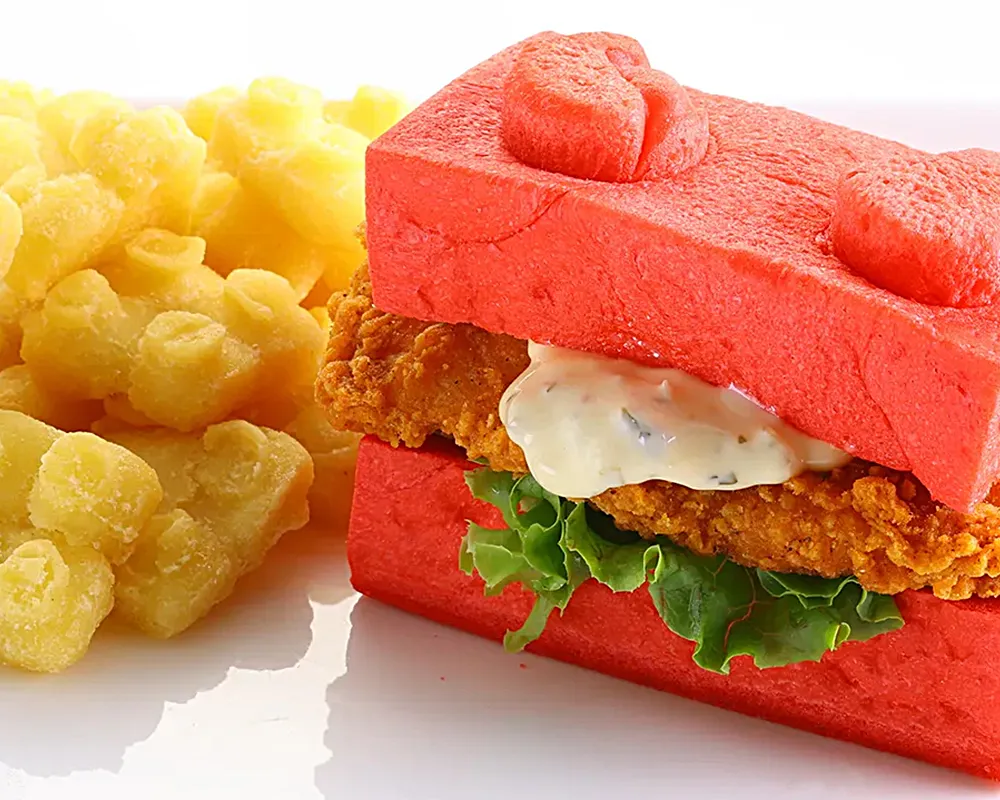 「ブリックチキンサンドセット」 イメージ