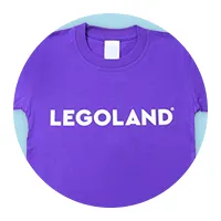 半袖Tシャツ 紫