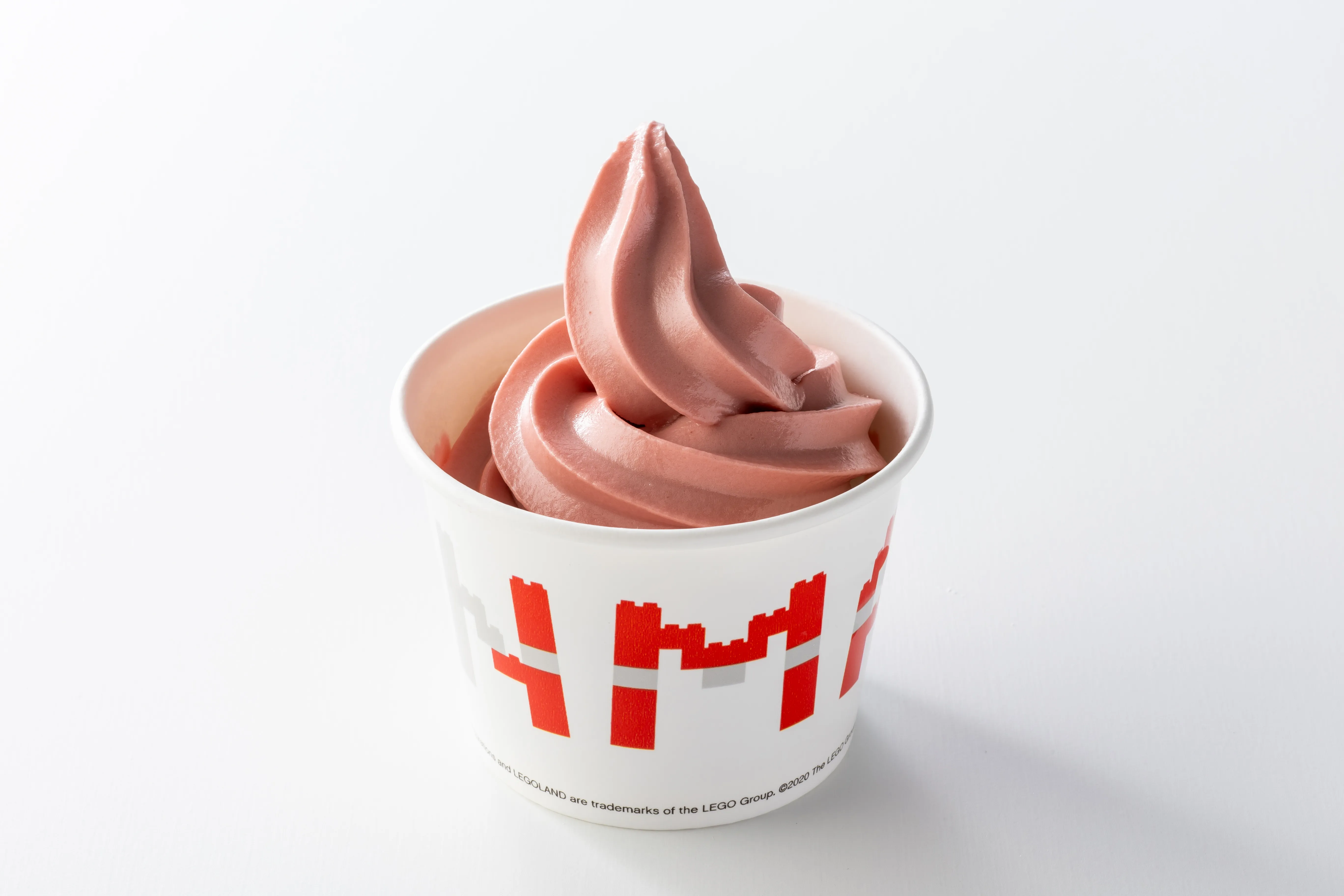 Seasonal Soft Serve Ice Cream Amaou Strawberry Cup