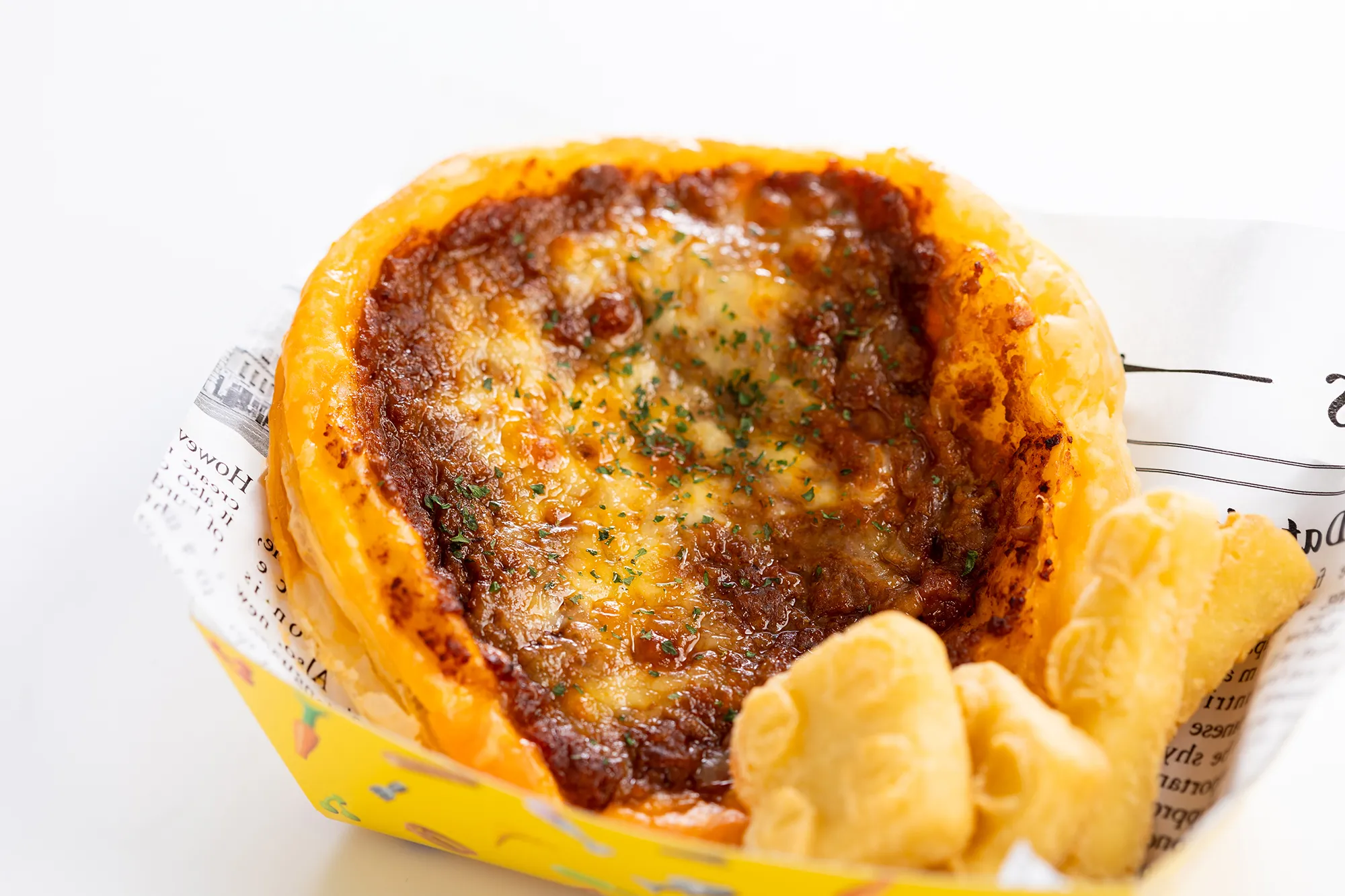 Meat Sauce Danish Pizza