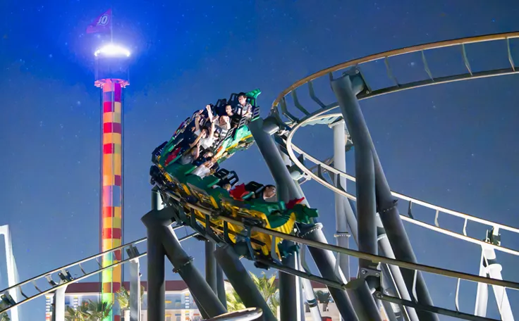 夜のアトラクション イメージ
