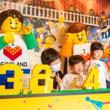 お誕生日をパークでお祝い