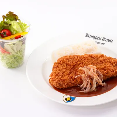 カツカレー全体 (1)