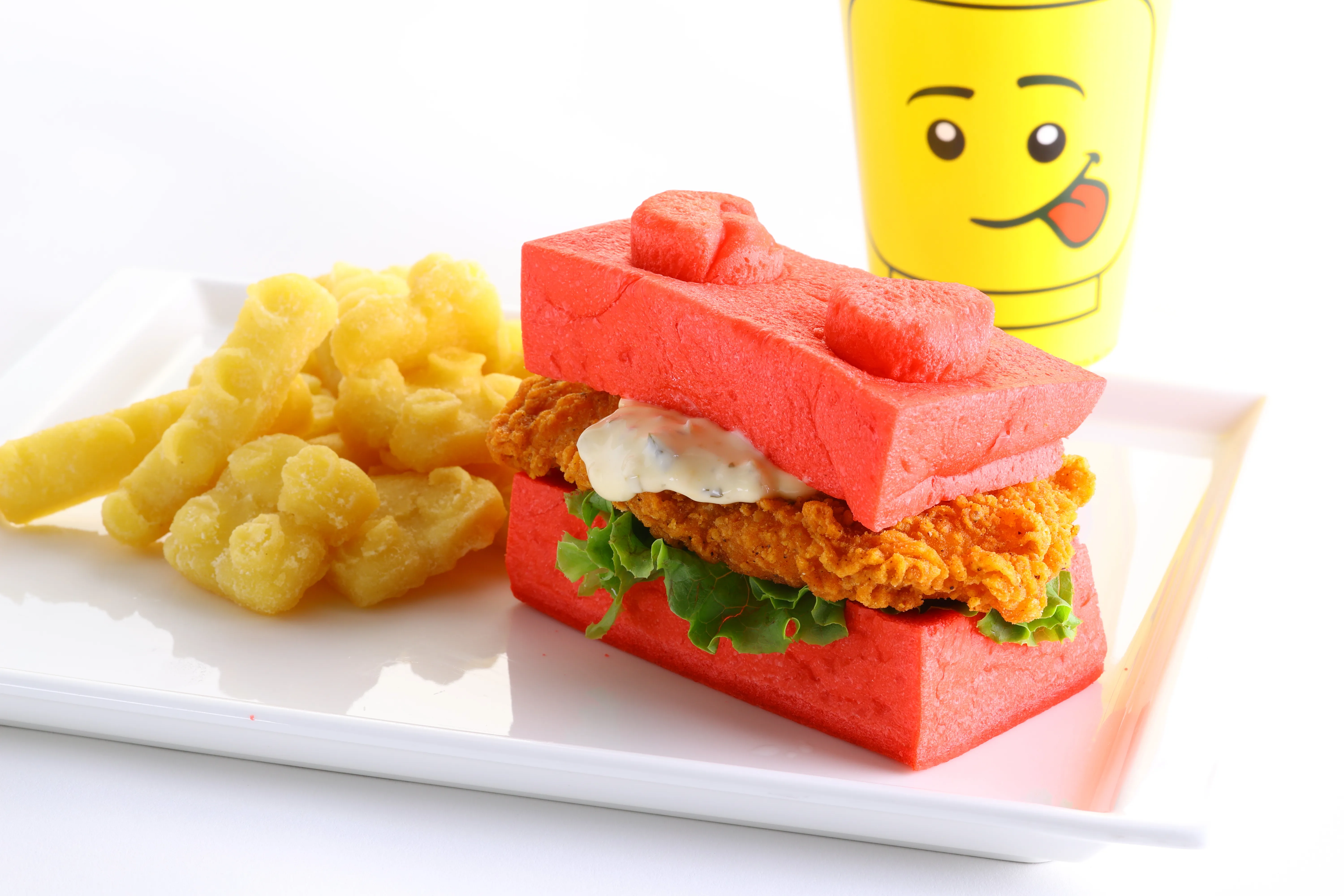 Brick Chicken Sandwich Set Tartar Sauce