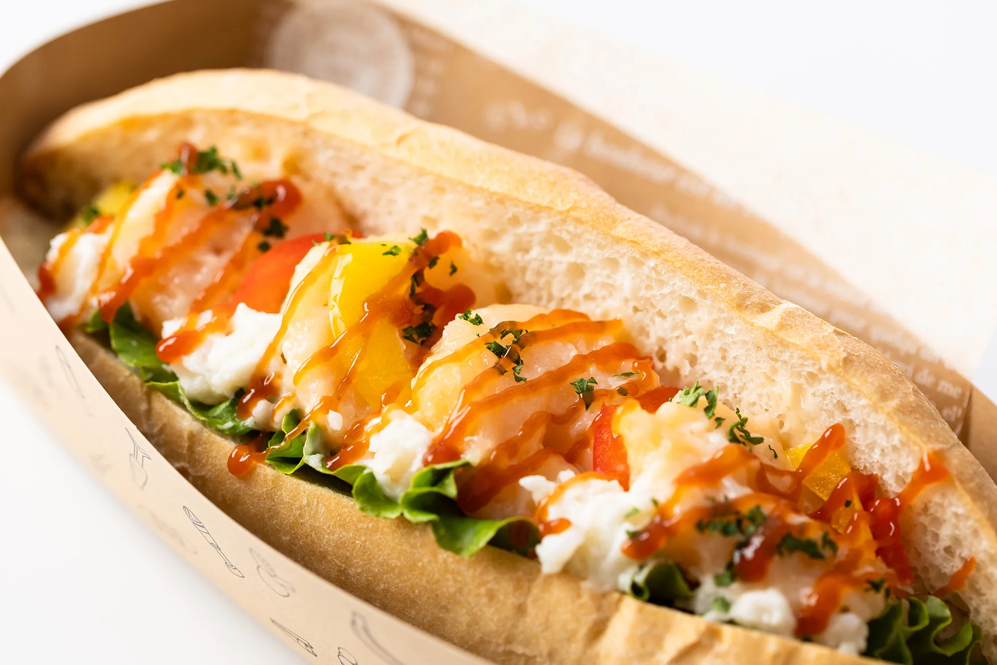 Shrimp Mayonnaise Tartar Sandwich