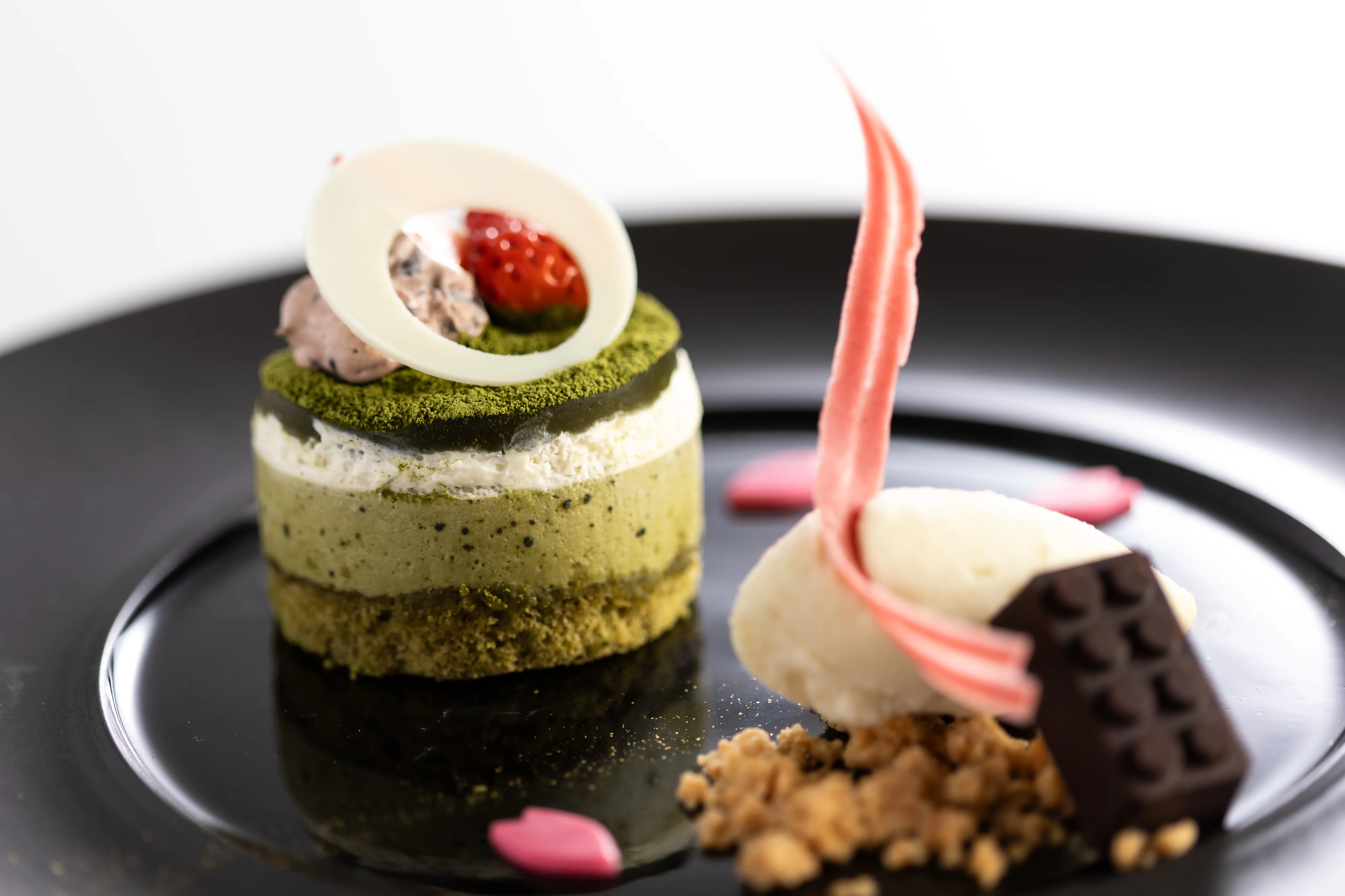 西尾抹茶のセルクルムース